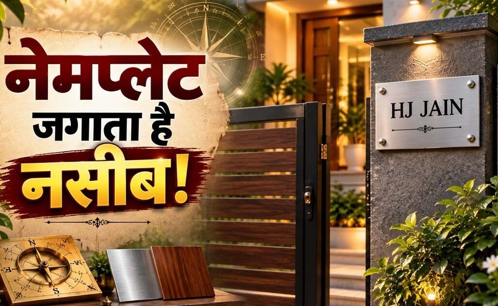 मेटल या लकड़ी किस प्रकार की नेमप्लेट चमकाती है किस्मत, जानें क्या कहता है वास्तु शास्त्र.. मेटल या लकड़ी किस प्रकार की नेमप्लेट चमकाती है किस्मत, जानें क्या कहता है वास्तु शास्त्र..