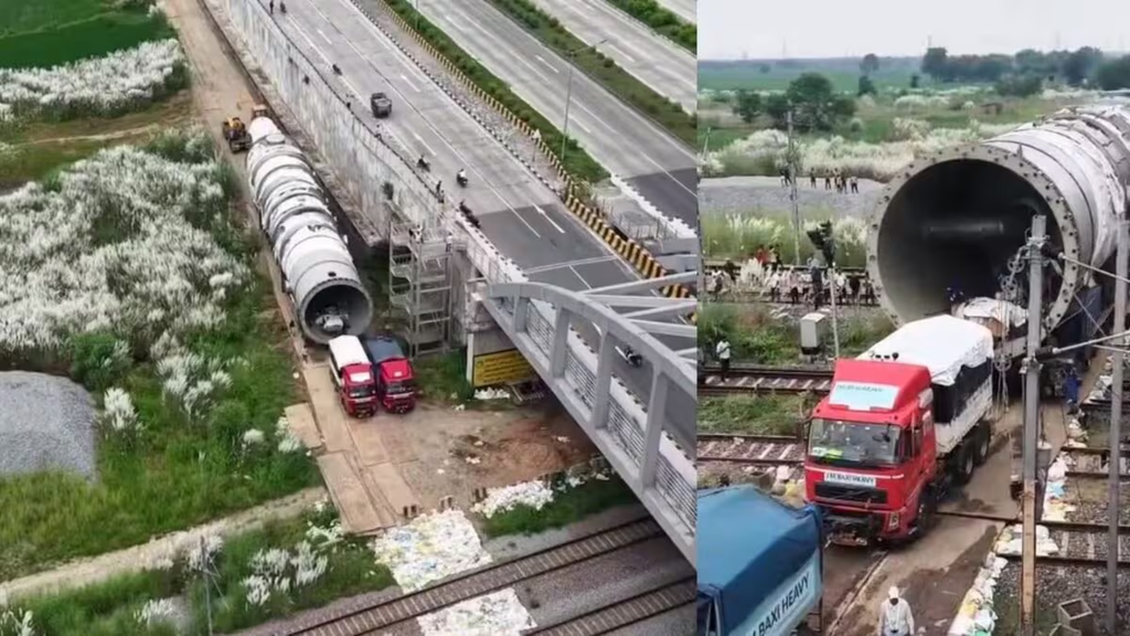 308 पहिए और 200 : टन की मशीनरी! बिहार की सड़क पर दिखा विशाल ट्रक, देखने के लिए उमड़ी भीड़ 308 पहिए और 200 : टन की मशीनरी! बिहार की सड़क पर दिखा विशाल ट्रक, देखने के लिए उमड़ी भीड़