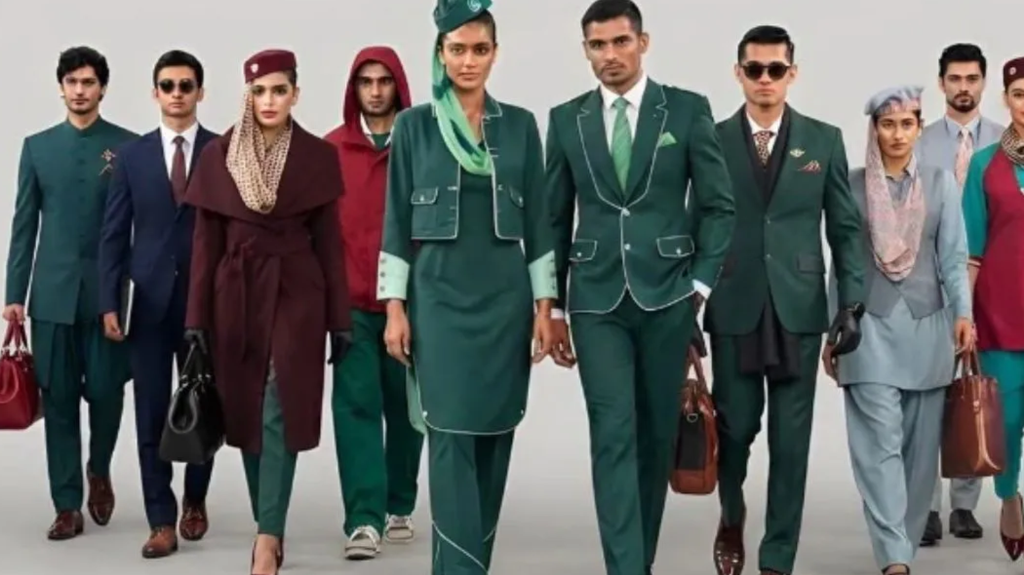 PIA ने क्रू मेंबर्स के लिए लॉन्च की नई ड्रेस, सोशल मीडिया पर यूजर्स बोले- पहले विमानों की हालत सुधारो. PIA ने क्रू मेंबर्स के लिए लॉन्च की नई ड्रेस, सोशल मीडिया पर यूजर्स बोले- पहले विमानों की हालत सुधारो.