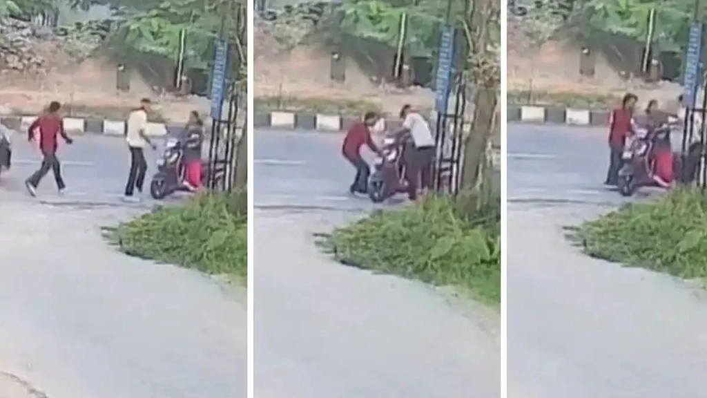 देहरादून में दिनदहाड़े महिला के अपहरण की कोशिश, शोर मचाते ही भाग निकले बदमाश. देहरादून में दिनदहाड़े महिला के अपहरण की कोशिश, शोर मचाते ही भाग निकले बदमाश.