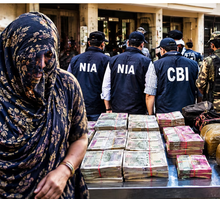 तस्कर ‘चाची’ के कथित जाली: नोट और चरस नेटवर्क पर बड़ा एक्शन, NIA-CBI समेत कई एजेंसियों की संयुक्त कार्रवाई. तस्कर ‘चाची’ के कथित जाली: नोट और चरस नेटवर्क पर बड़ा एक्शन, NIA-CBI समेत कई एजेंसियों की संयुक्त कार्रवाई.
