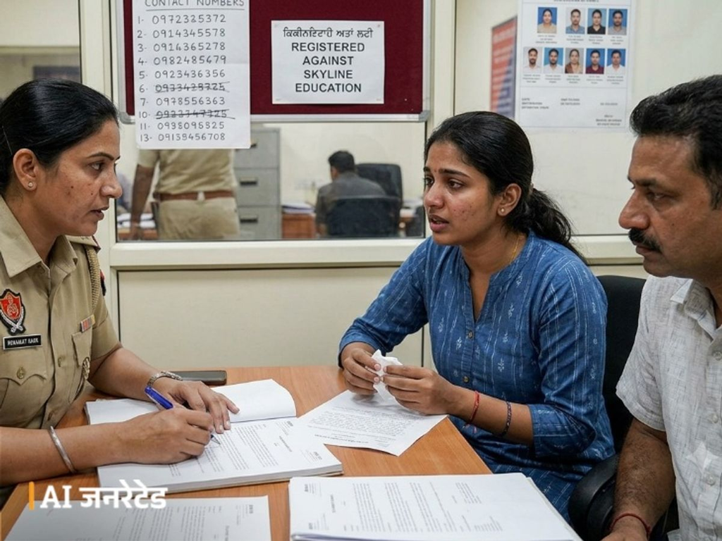 लुधियाना: ऑस्ट्रेलिया भेजने का झांसा देकर महिला से 19.67 लाख की ठगी, सिंगापुर भेजकर किया गुमराह. लुधियाना: ऑस्ट्रेलिया भेजने का झांसा देकर महिला से 19.67 लाख की ठगी, सिंगापुर भेजकर किया गुमराह.