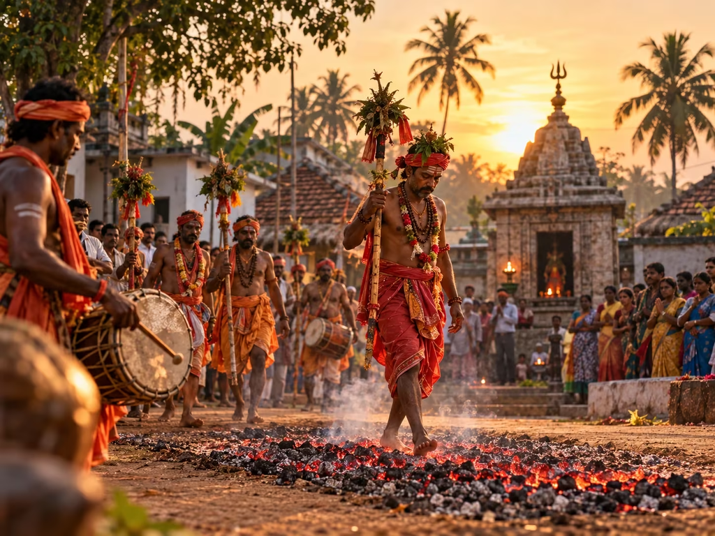 ओडिशा: 21 दिन तक जमीन पर सोना और फिर जलते अंगारों पर चलना! भगवान शिव को प्रसन्न करने के लिए भक्त करते हैं हैरान करने वाली साधना. ओडिशा: 21 दिन तक जमीन पर सोना और फिर जलते अंगारों पर चलना! भगवान शिव को प्रसन्न करने के लिए भक्त करते हैं हैरान करने वाली साधना.