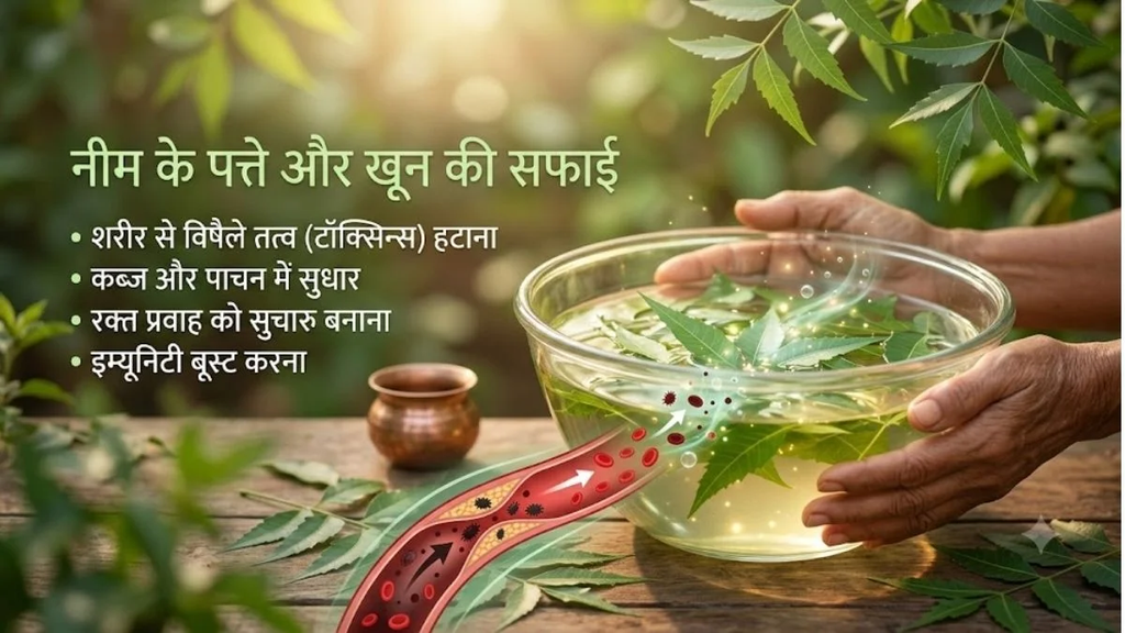 क्या नीम के पत्तों का पानी पीने से साफ होता है खून? जानें फायदे, इस्तेमाल का तरीका और जरूरी सावधानियां.