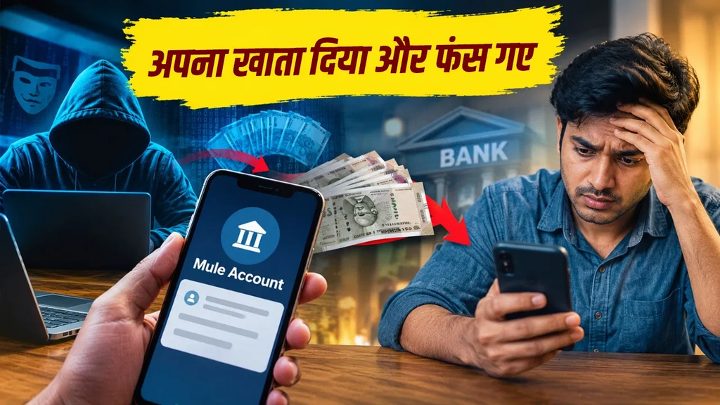 आपके बैंक खाते का: हो सकता है गलत इस्तेमाल, जानिए क्या है म्यूल अकाउंट और कैसे होता है साइबर फ्रॉड. आपके बैंक खाते का: हो सकता है गलत इस्तेमाल, जानिए क्या है म्यूल अकाउंट और कैसे होता है साइबर फ्रॉड.